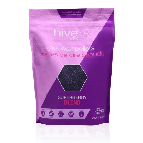 Hive of Beauty Superberry Blend Hot Wax Pellets 700g